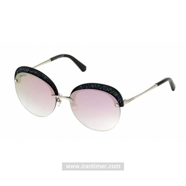 قیمت و خرید عینک آفتابی زنانه فشن (SWAROVSKI) مدل SK 0256 16Z 56 | اورجینال و اصلی