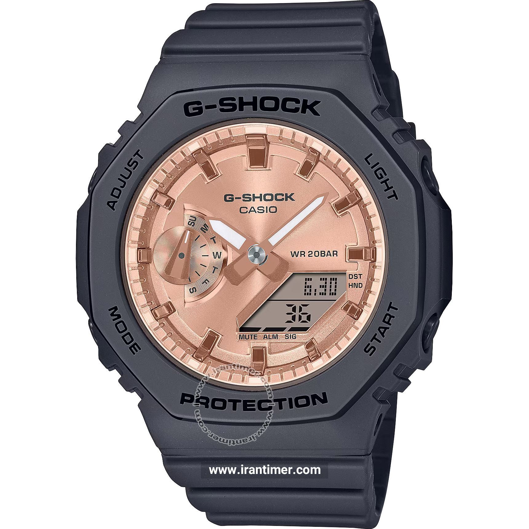 قیمت و خرید ساعت مچی زنانه کاسیو (CASIO) جی شاک مدل GMA-S2100MD-1ADR اسپرت | اورجینال و اصلی
