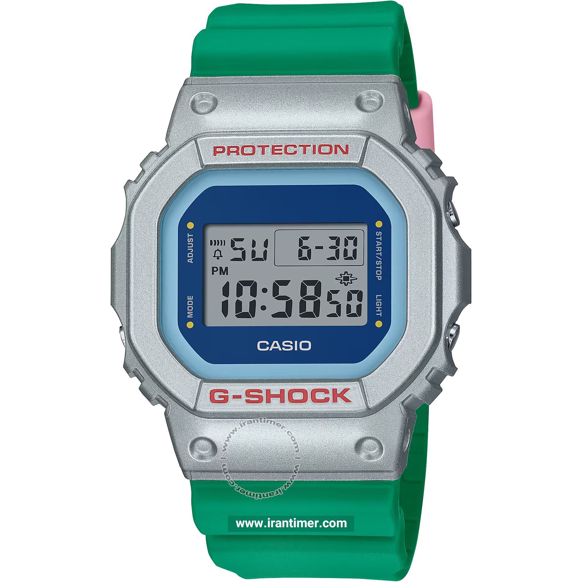 قیمت و خرید ساعت مچی مردانه کاسیو (CASIO) جی شاک مدل DW-5600EU-8A3DR اسپرت | اورجینال و اصلی