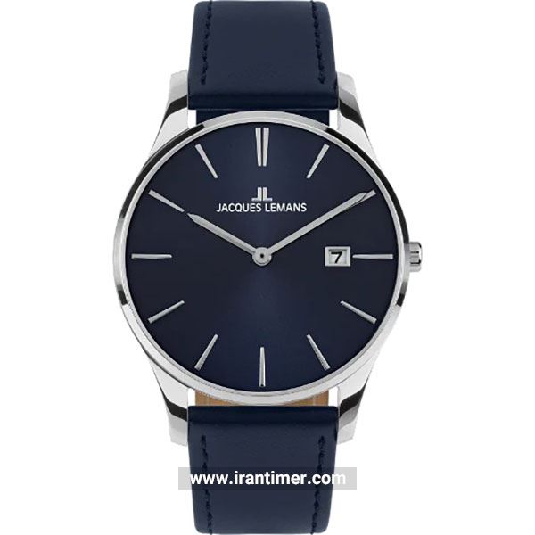 قیمت و خرید ساعت مچی مردانه ژاک لمن(JACQUES LEMANS) مدل 1-2122C کلاسیک | اورجینال و اصلی