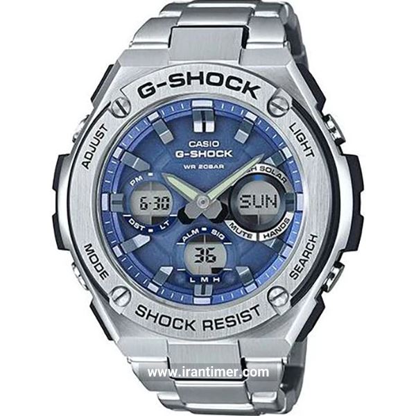 قیمت و خرید ساعت مچی مردانه کاسیو (CASIO) جی شاک مدل GST-S110D-2ADR کلاسیک | اورجینال و اصلی