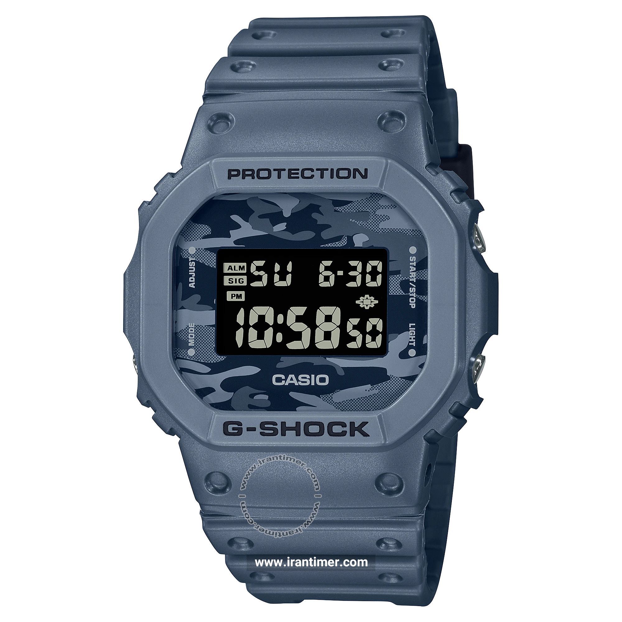 قیمت و خرید ساعت مچی مردانه کاسیو (CASIO) جی شاک مدل DW-5600CA-2DR اسپرت | اورجینال و اصلی