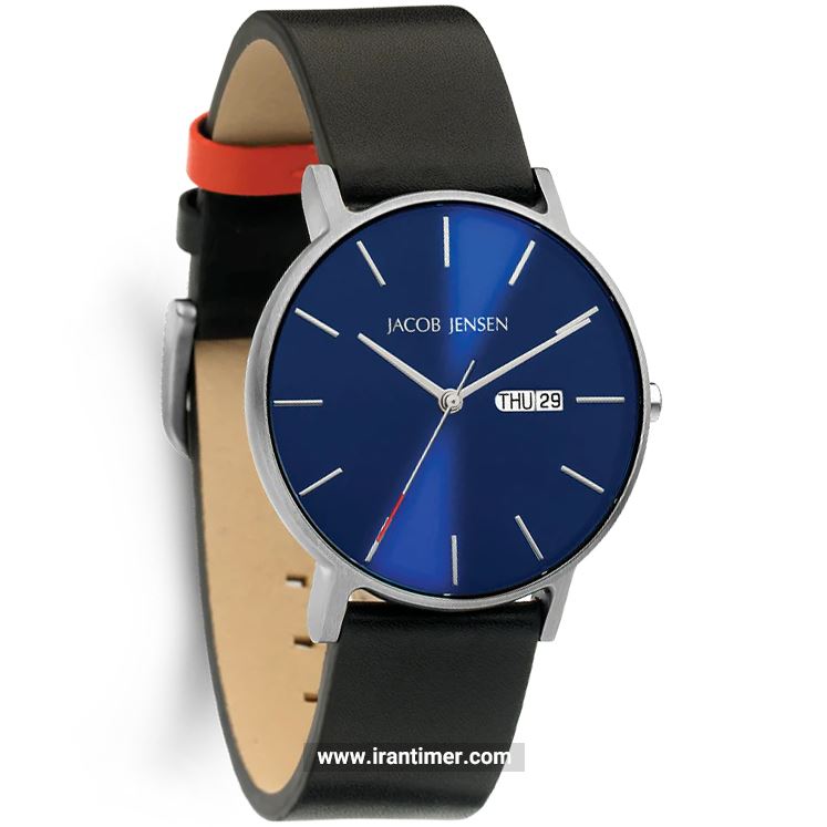 قیمت و خرید ساعت مچی مردانه جیکوب جنسن(Jacob Jensen) مدل TITANIUM SAPPHIRE -TIMELESS NORDIC-161 SAMPLE کلاسیک | اورجینال و اصلی