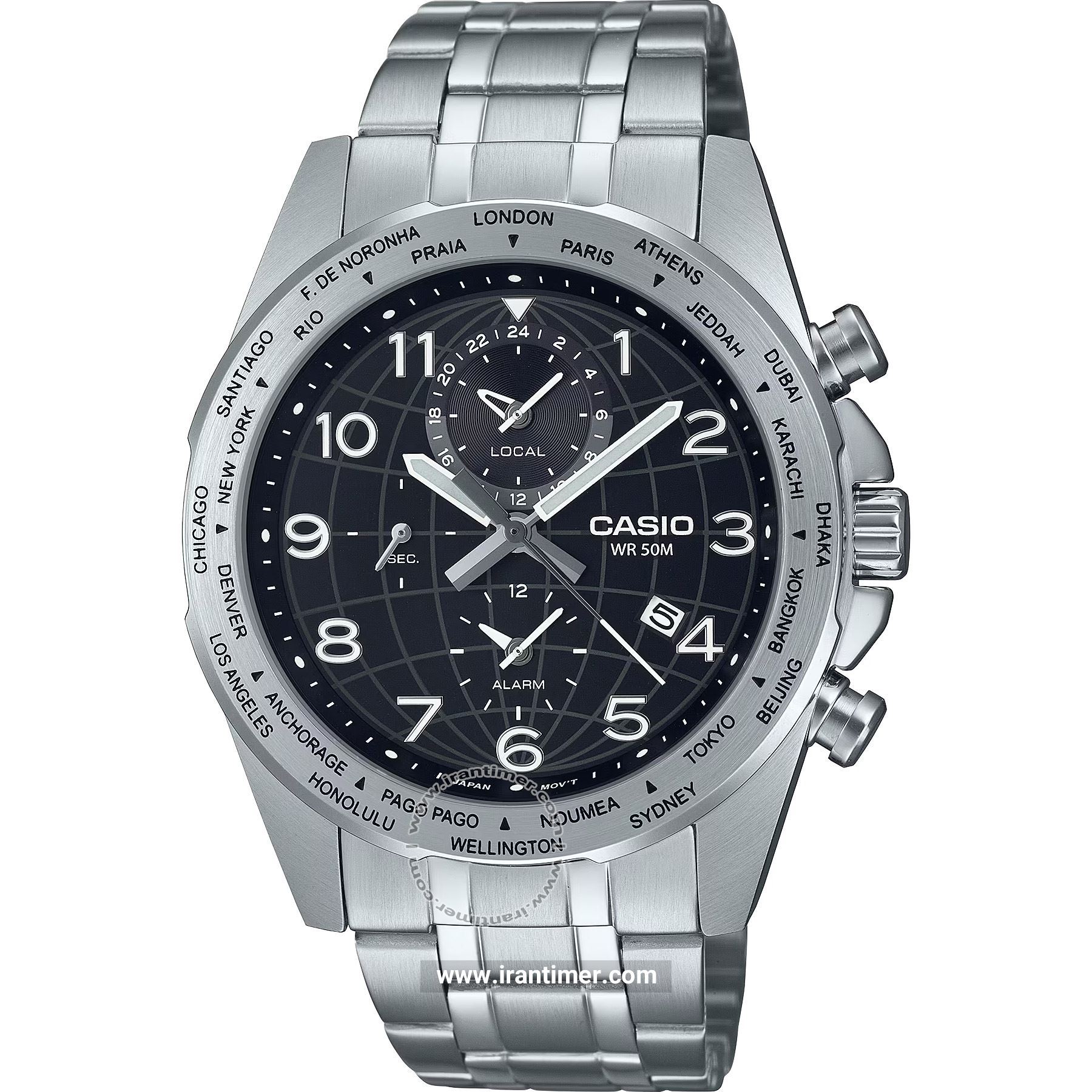 قیمت و خرید ساعت مچی مردانه کاسیو (CASIO) جنرال مدل MTP-W500D-1AVDF کلاسیک | اورجینال و اصلی