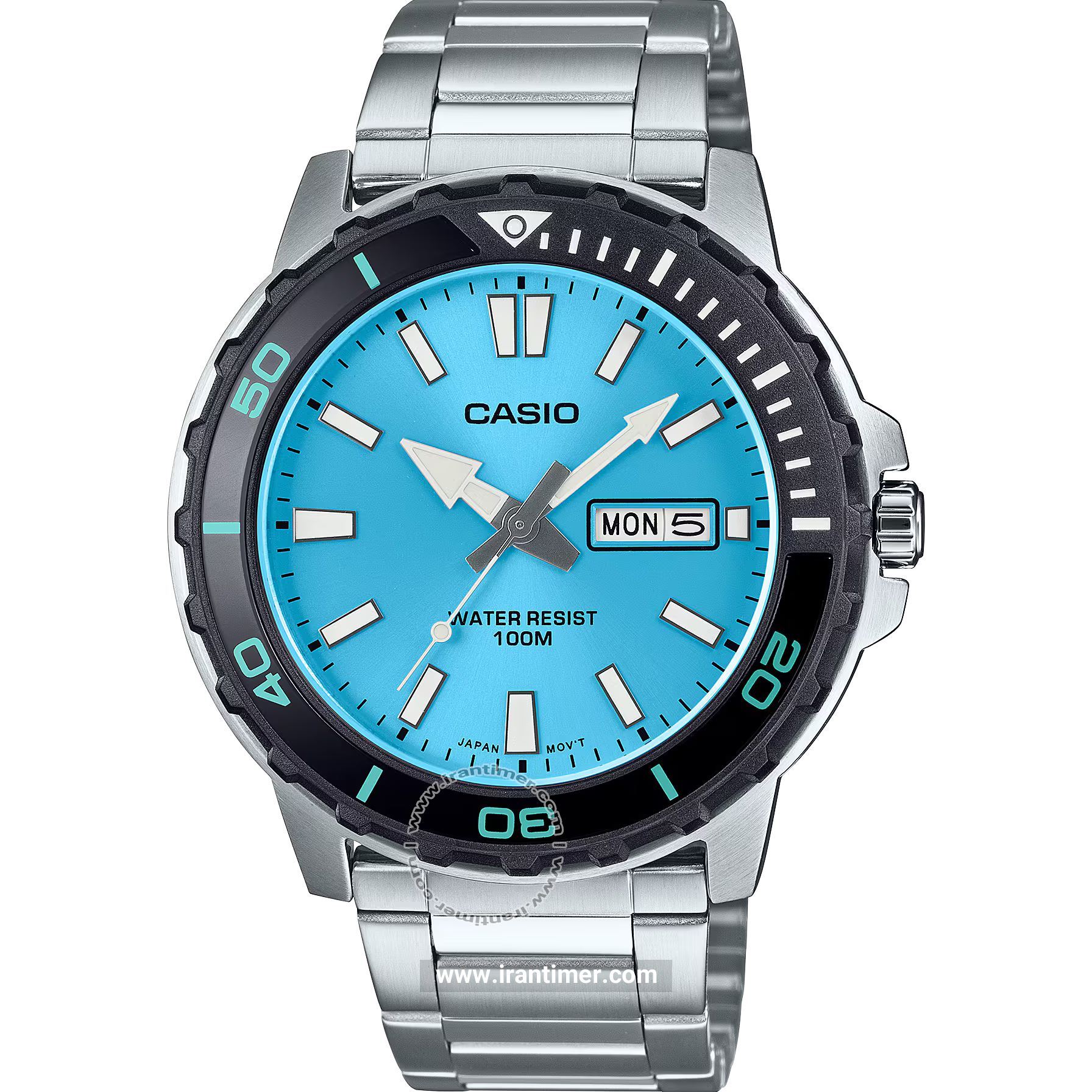 قیمت و خرید ساعت مچی مردانه کاسیو (CASIO) جنرال مدل MTD-125D-2A3VDF کلاسیک | اورجینال و اصلی