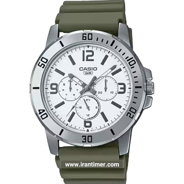 قیمت و خرید ساعت مچی مردانه کاسیو (CASIO) جنرال مدل MTP-VD300-3BUDF اسپرت | اورجینال و اصلی