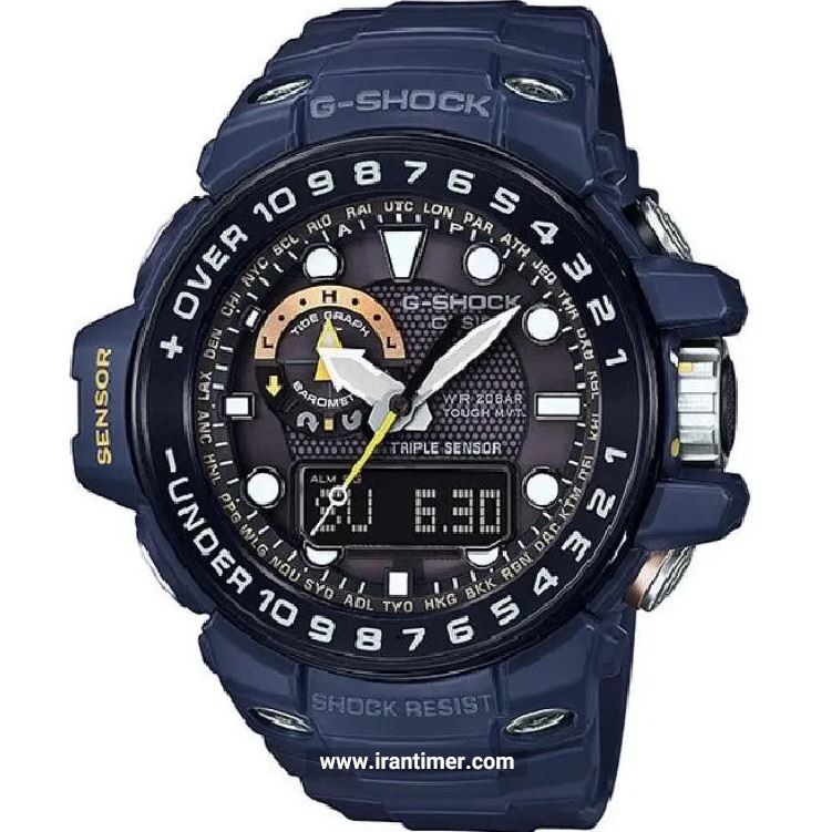 قیمت و خرید ساعت مچی مردانه کاسیو (CASIO) جی شاک مدل GWN-1000NV-2ADR اسپرت | اورجینال و اصلی