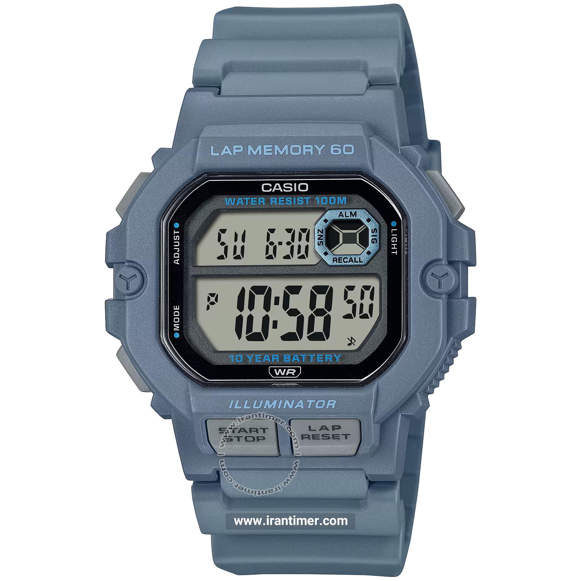 cc46c5fd945743978d5c2294323f881a قیمت و خرید ساعت مچی مردانه کاسیو (CASIO) جنرال مدل WS-1400H-2AVDF اسپرت | اورجینال و اصلی - تصویر 1