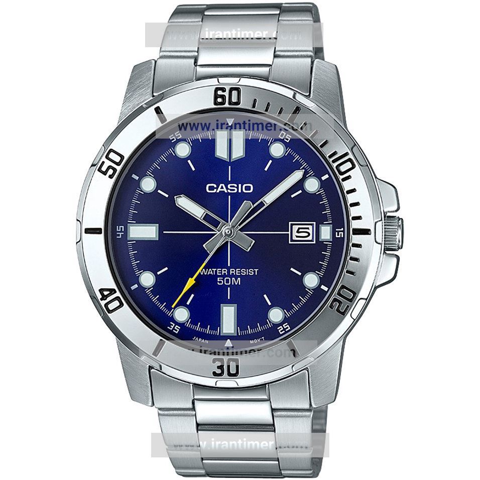 قیمت و خرید ساعت مچی مردانه کاسیو (CASIO) جنرال مدل MTP-VD01D-2EVUDF کلاسیک | اورجینال و اصلی