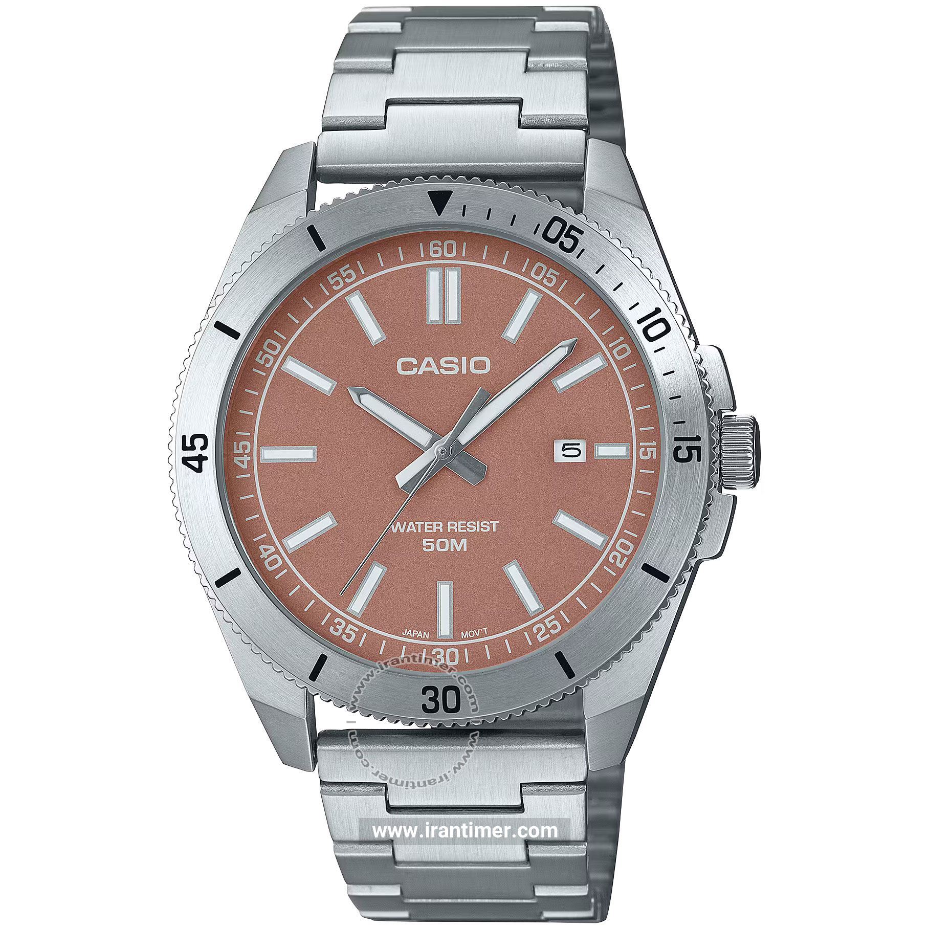 قیمت و خرید ساعت مچی مردانه کاسیو (CASIO) جنرال مدل MTP-B155D-5EVDF کلاسیک | اورجینال و اصلی