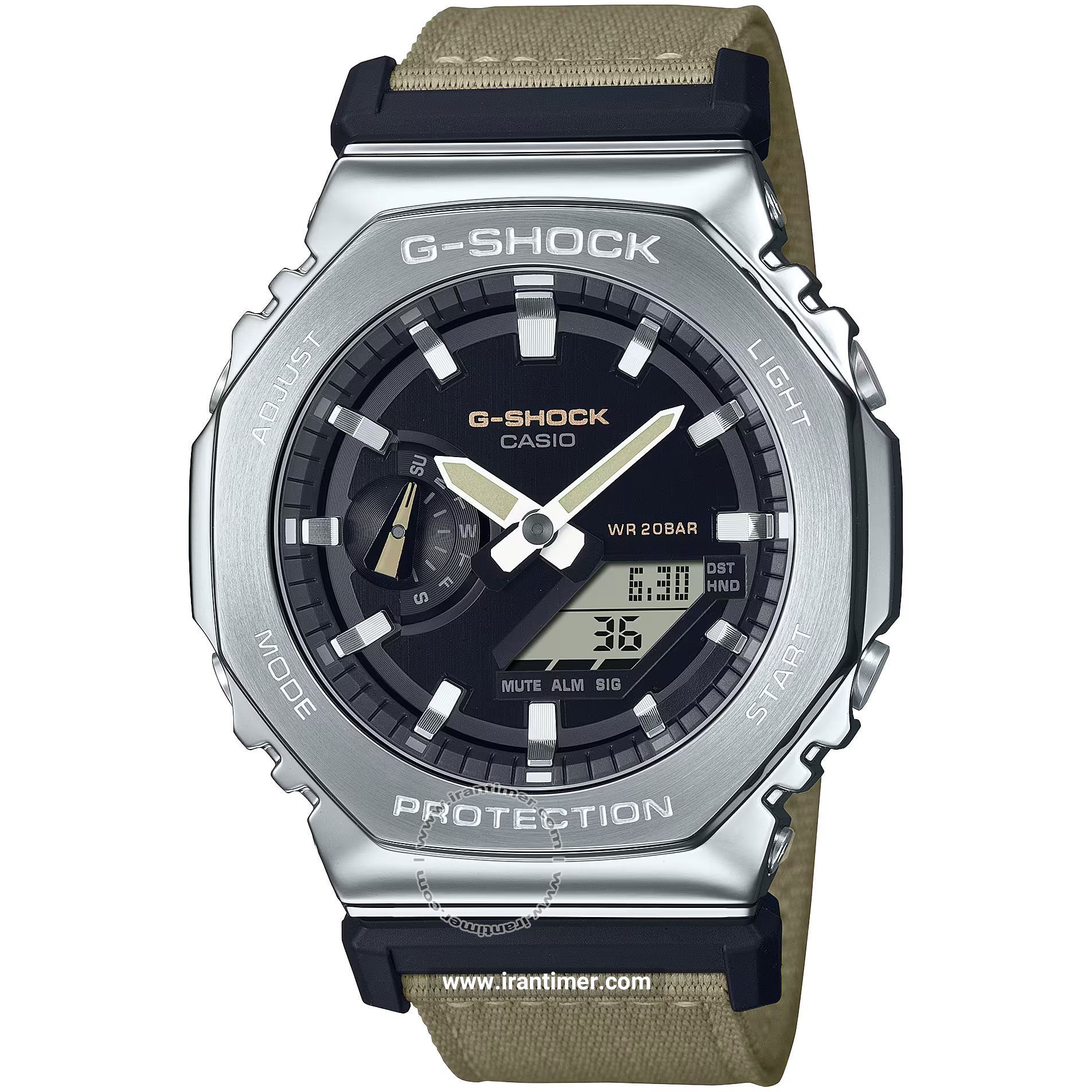 قیمت و خرید ساعت مچی مردانه کاسیو (CASIO) جی شاک مدل GM-2100C-5ADR اسپرت | اورجینال و اصلی