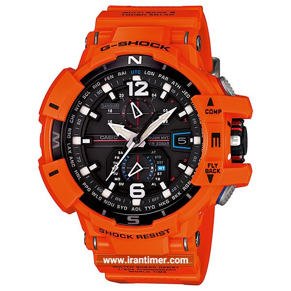 قیمت و خرید ساعت مچی مردانه کاسیو (CASIO) جی شاک مدل GW-A1100R-4ADR اسپرت | اورجینال و اصلی