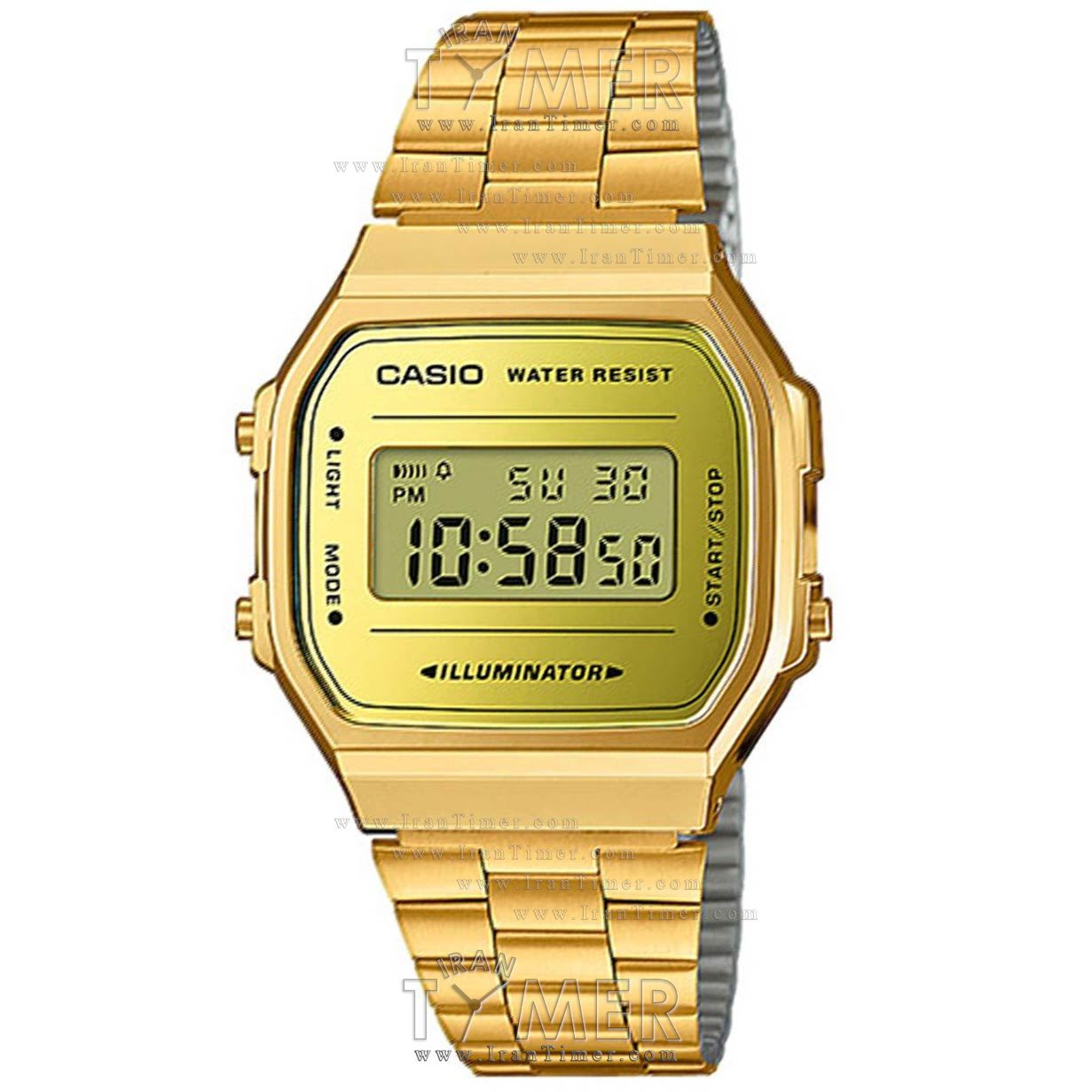 قیمت و خرید ساعت مچی مردانه زنانه کاسیو (CASIO) جنرال مدل A168WEGM-9DF کلاسیک | اورجینال و اصلی