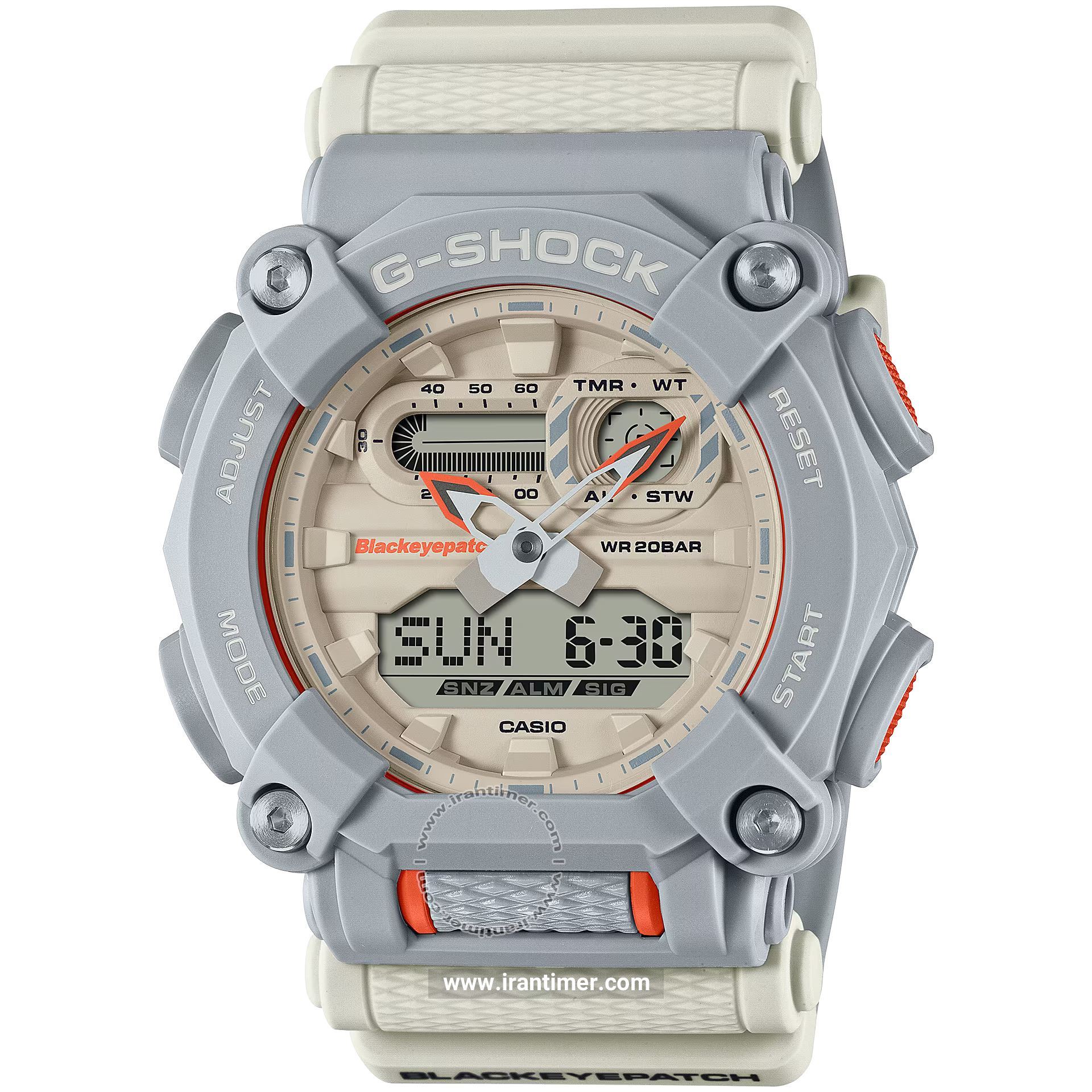 قیمت و خرید ساعت مچی مردانه کاسیو (CASIO) جی شاک مدل GA-900BEP-8ADR اسپرت | اورجینال و اصلی