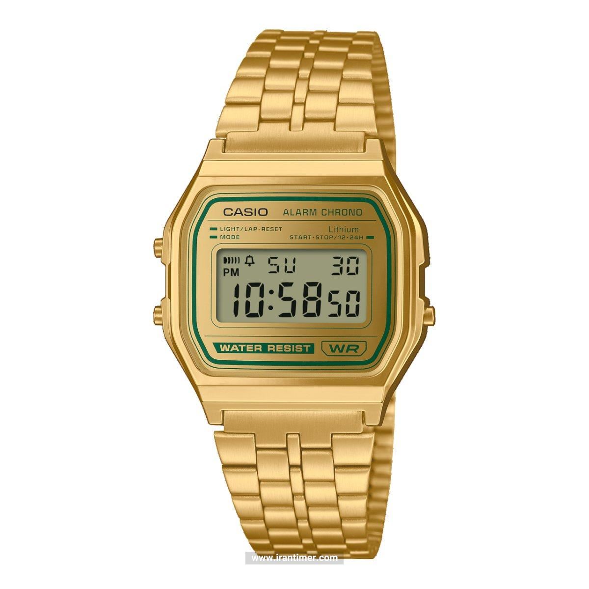 قیمت و خرید ساعت مچی مردانه زنانه کاسیو (CASIO) جنرال مدل A158WEGV-9ADF اسپرت | اورجینال و اصلی