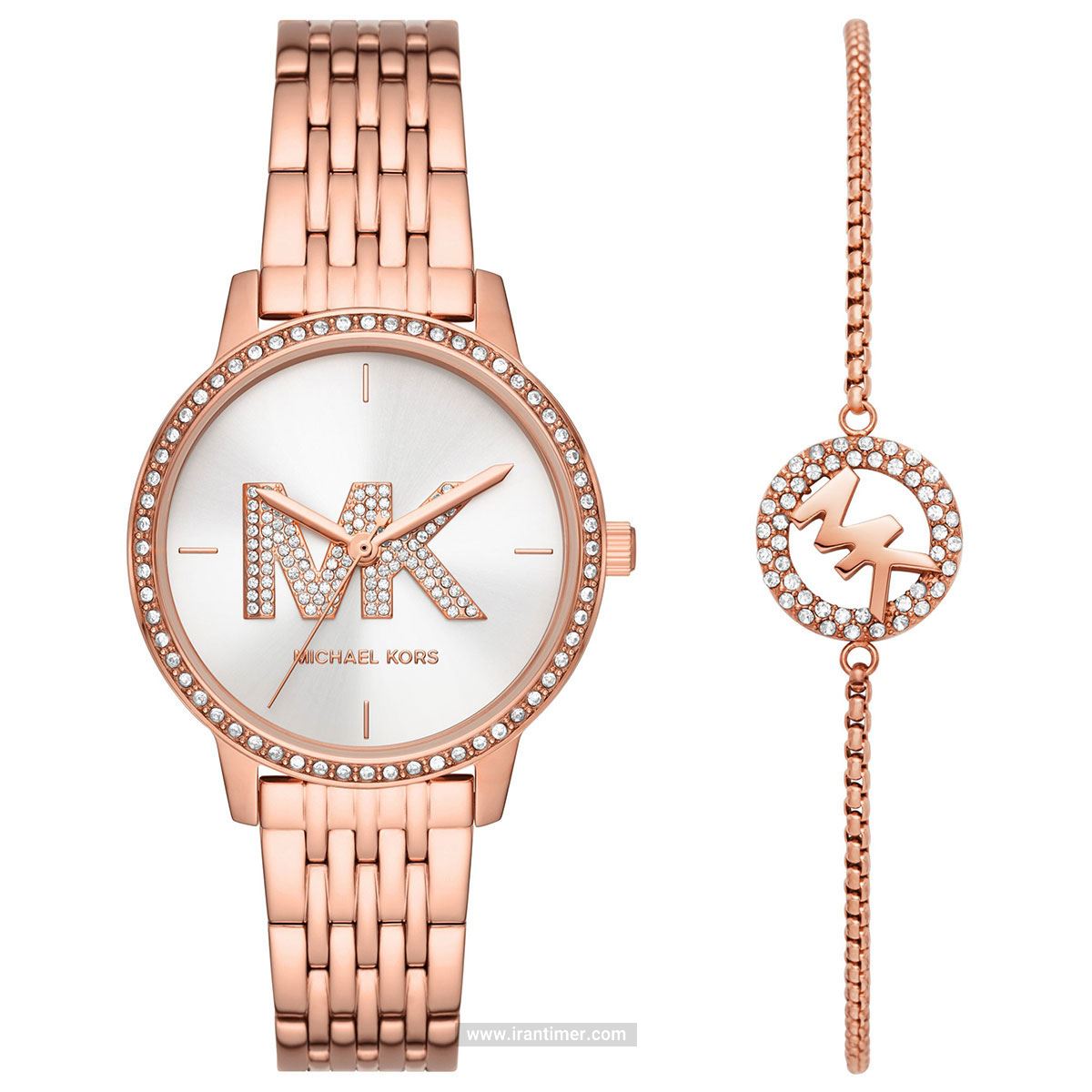 قیمت و خرید ساعت مچی زنانه مایکل کورس(MICHAEL KORS) مدل MK1052SET فشن | اورجینال و اصلی