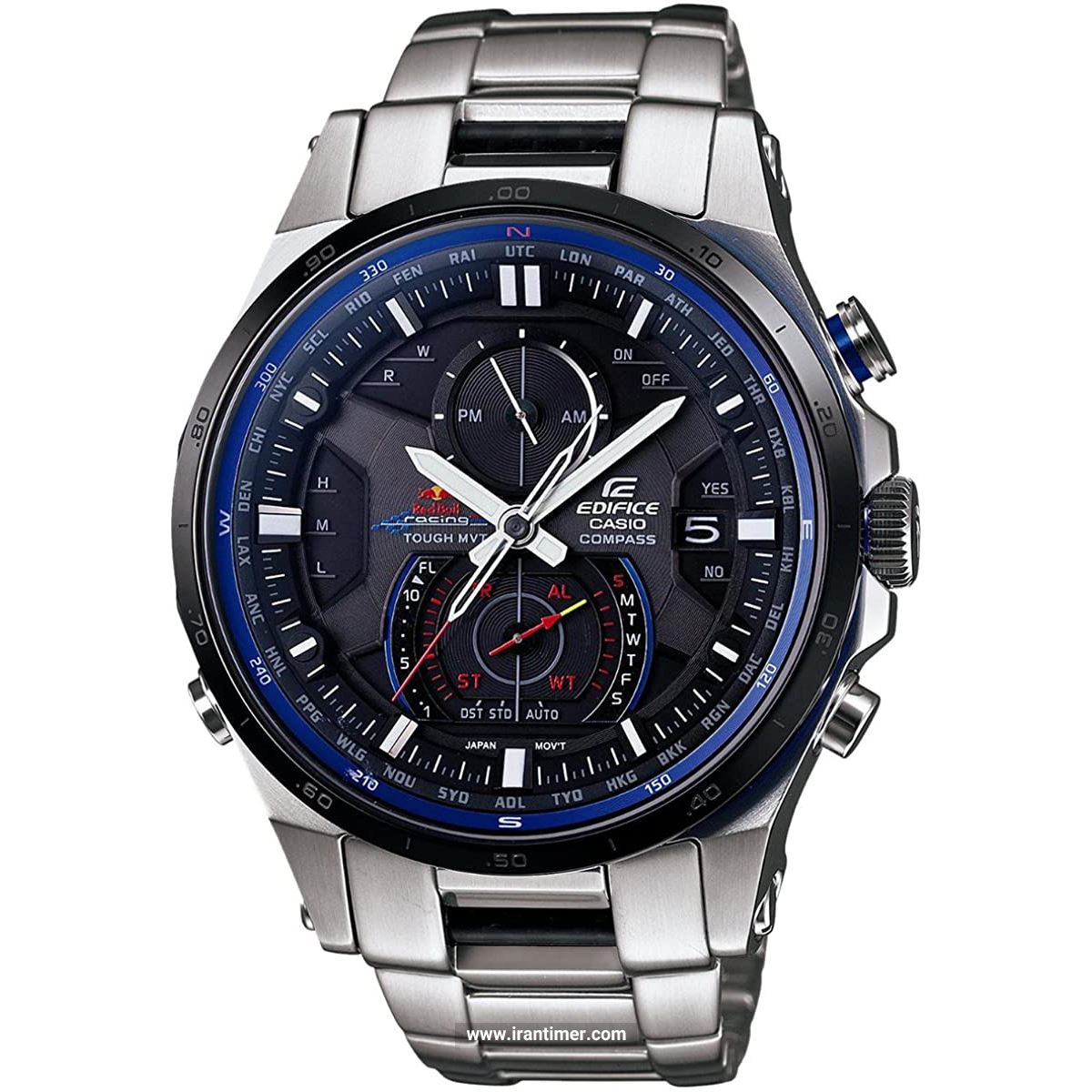 قیمت و خرید ساعت مچی مردانه کاسیو (CASIO) ادیفس(ادیفایس) مدل EQW-A1200RB-1ADR کلاسیک | اورجینال و اصلی