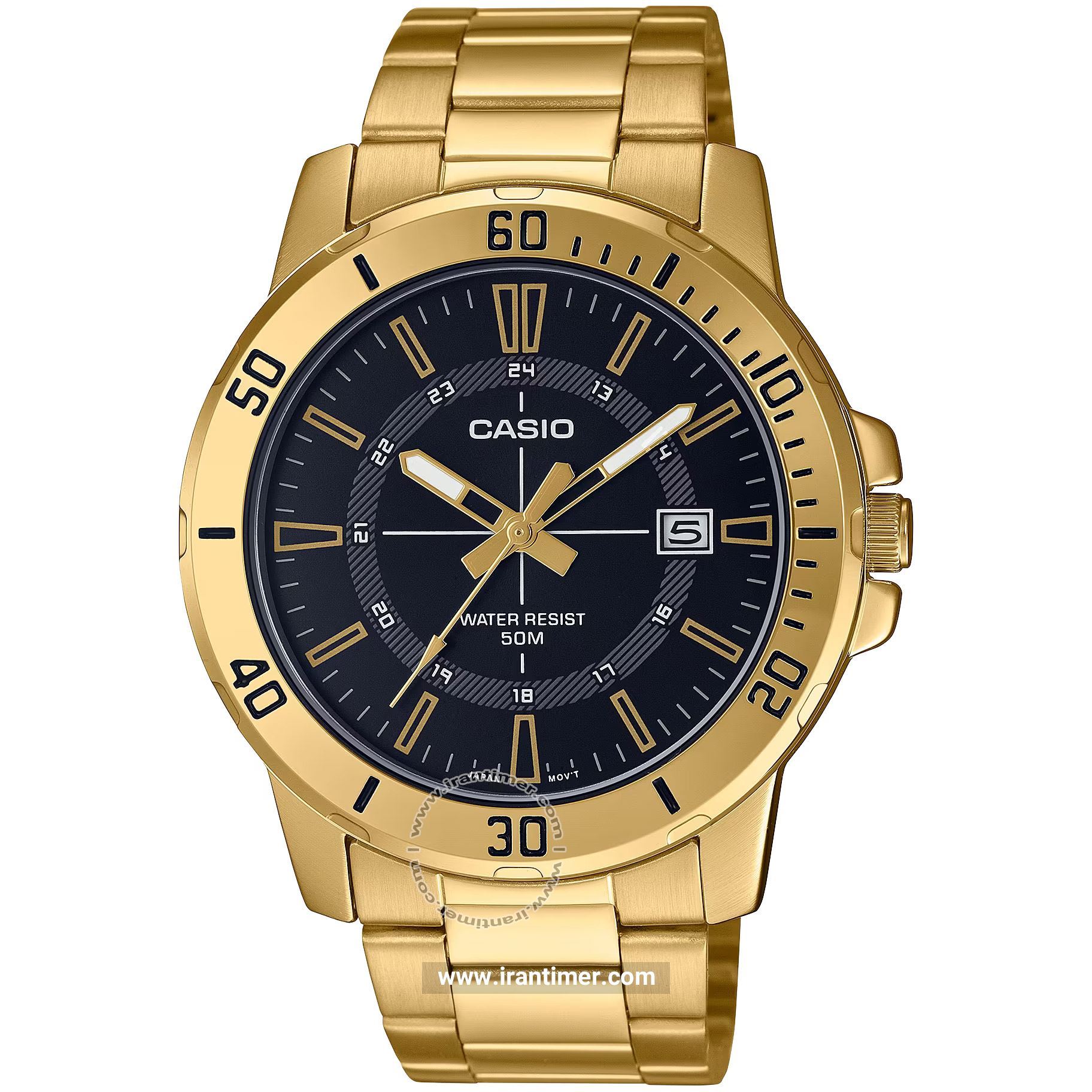 قیمت و خرید ساعت مچی مردانه کاسیو (CASIO) جنرال مدل MTP-VD01G-1CVUDF کلاسیک | اورجینال و اصلی
