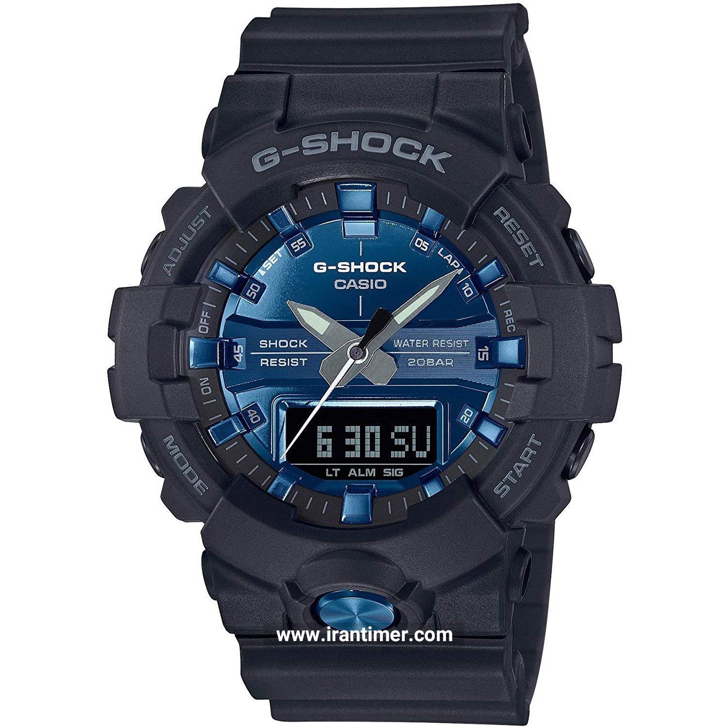 قیمت و خرید ساعت مچی مردانه کاسیو (CASIO) جی شاک مدل GA-810MMB-1A2DR اسپرت | اورجینال و اصلی