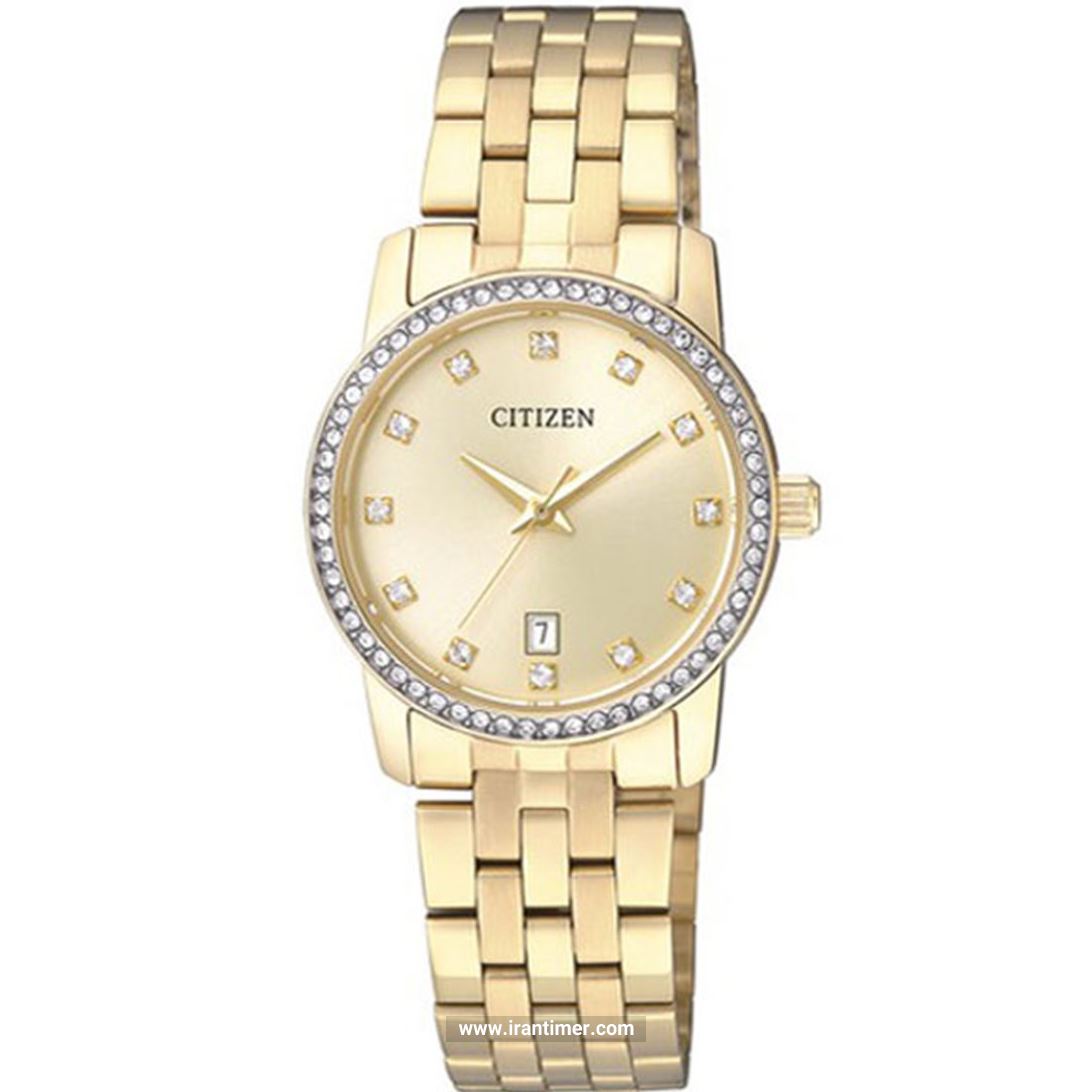 قیمت و خرید ساعت مچی زنانه سیتیزن(CITIZEN) مدل EU6032-51P کلاسیک | اورجینال و اصلی