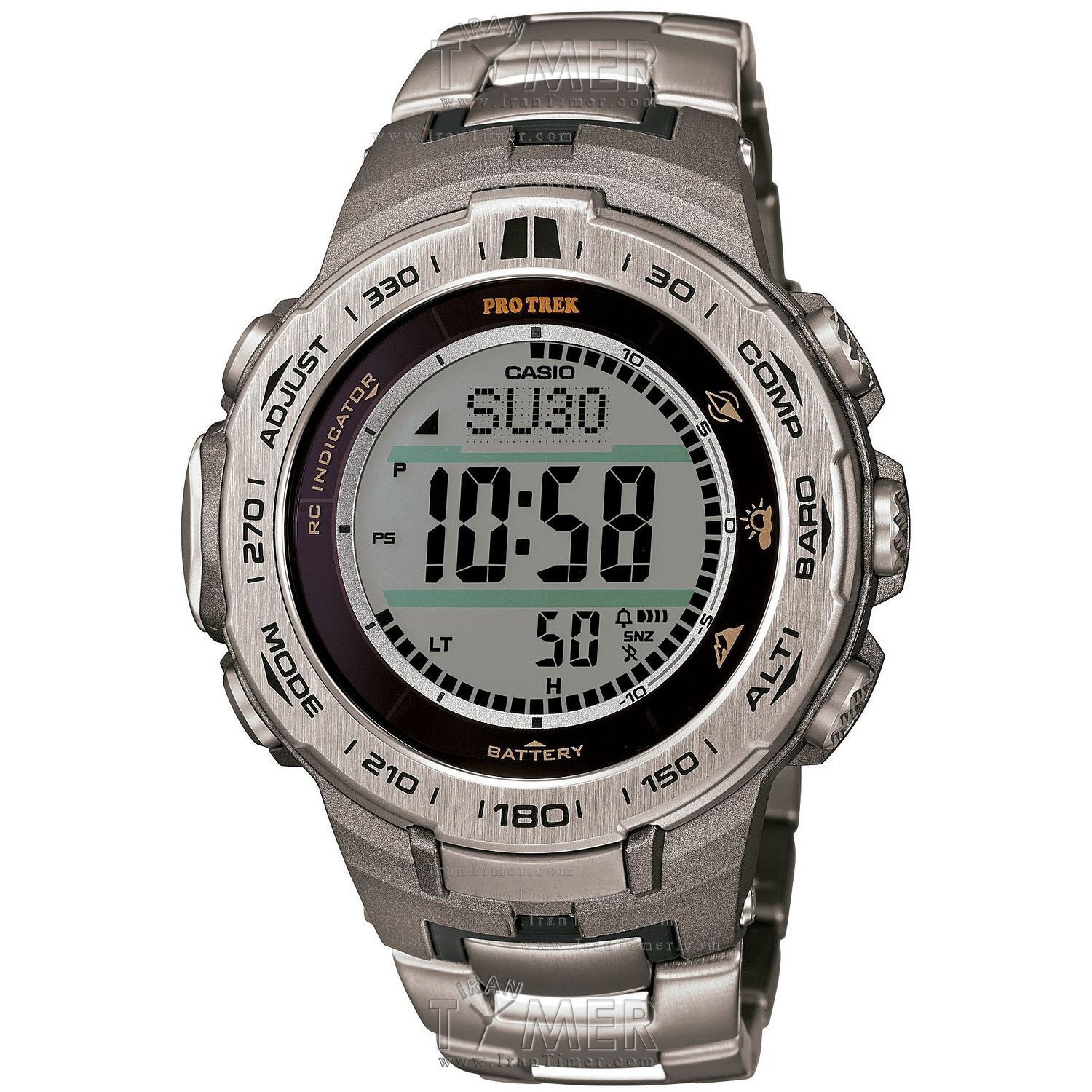 قیمت و خرید ساعت مچی مردانه کاسیو (CASIO) پروترک مدل PRW-3100T-7DR اسپرت | اورجینال و اصلی