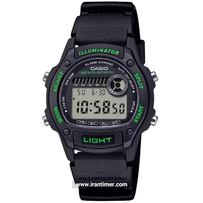 قیمت و خرید ساعت مچی مردانه کاسیو (CASIO) جنرال مدل W-220H-1A3VDF اسپرت | اورجینال و اصلی