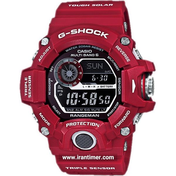 قیمت و خرید ساعت مچی مردانه کاسیو (CASIO) جی شاک مدل GW-9400RD-4 اسپرت | اورجینال و اصلی
