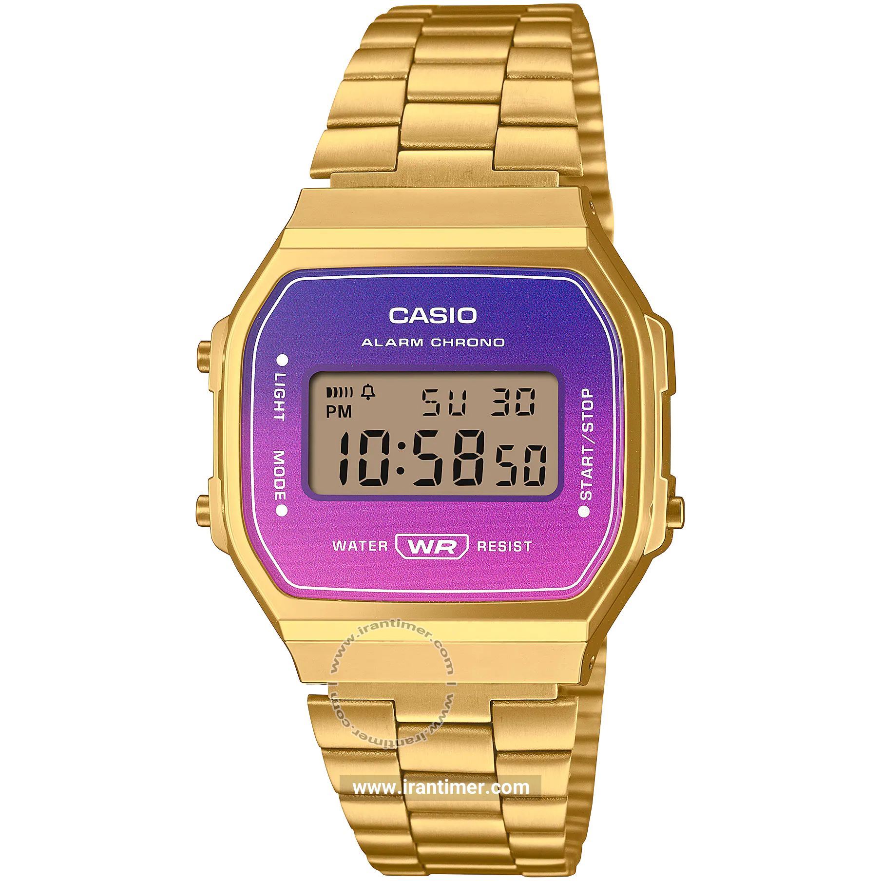 قیمت و خرید ساعت مچی مردانه زنانه کاسیو (CASIO) جنرال مدل A168WERG-2ADF کلاسیک | اورجینال و اصلی