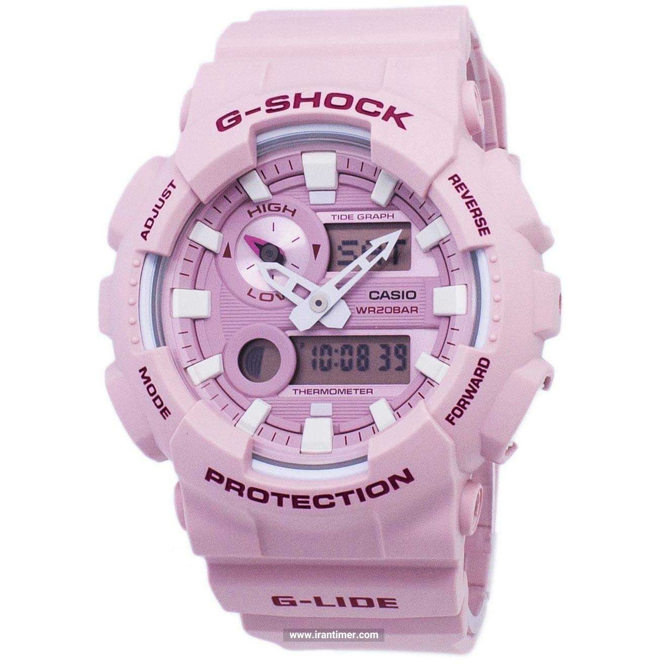 قیمت و خرید ساعت مچی زنانه کاسیو (CASIO) جی شاک مدل GAX-100CSA-4ADR اسپرت | اورجینال و اصلی