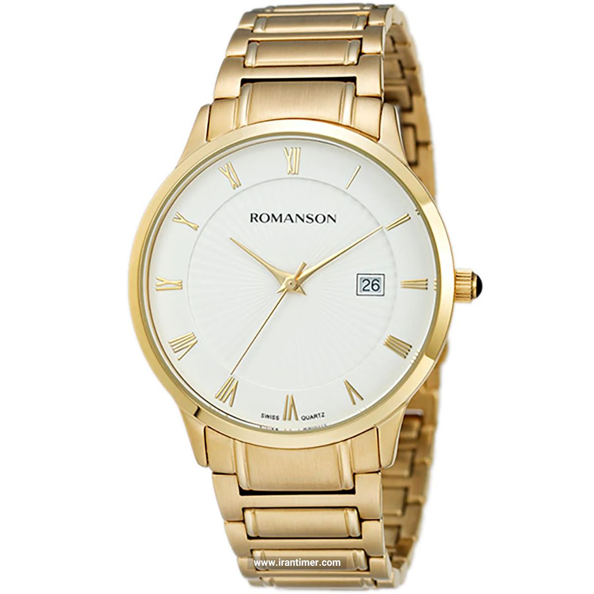 قیمت و خرید ساعت مچی مردانه رومانسون(ROMANSON) مدل TM4253MM1GA11G-W کلاسیک | اورجینال و اصلی