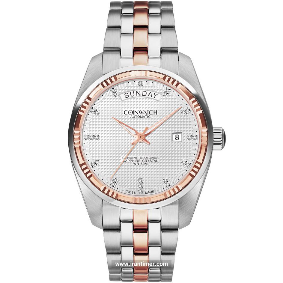 قیمت و خرید ساعت مچی مردانه کوین واچ(COINWATCH) مدل C138RWX فشن | اورجینال و اصلی