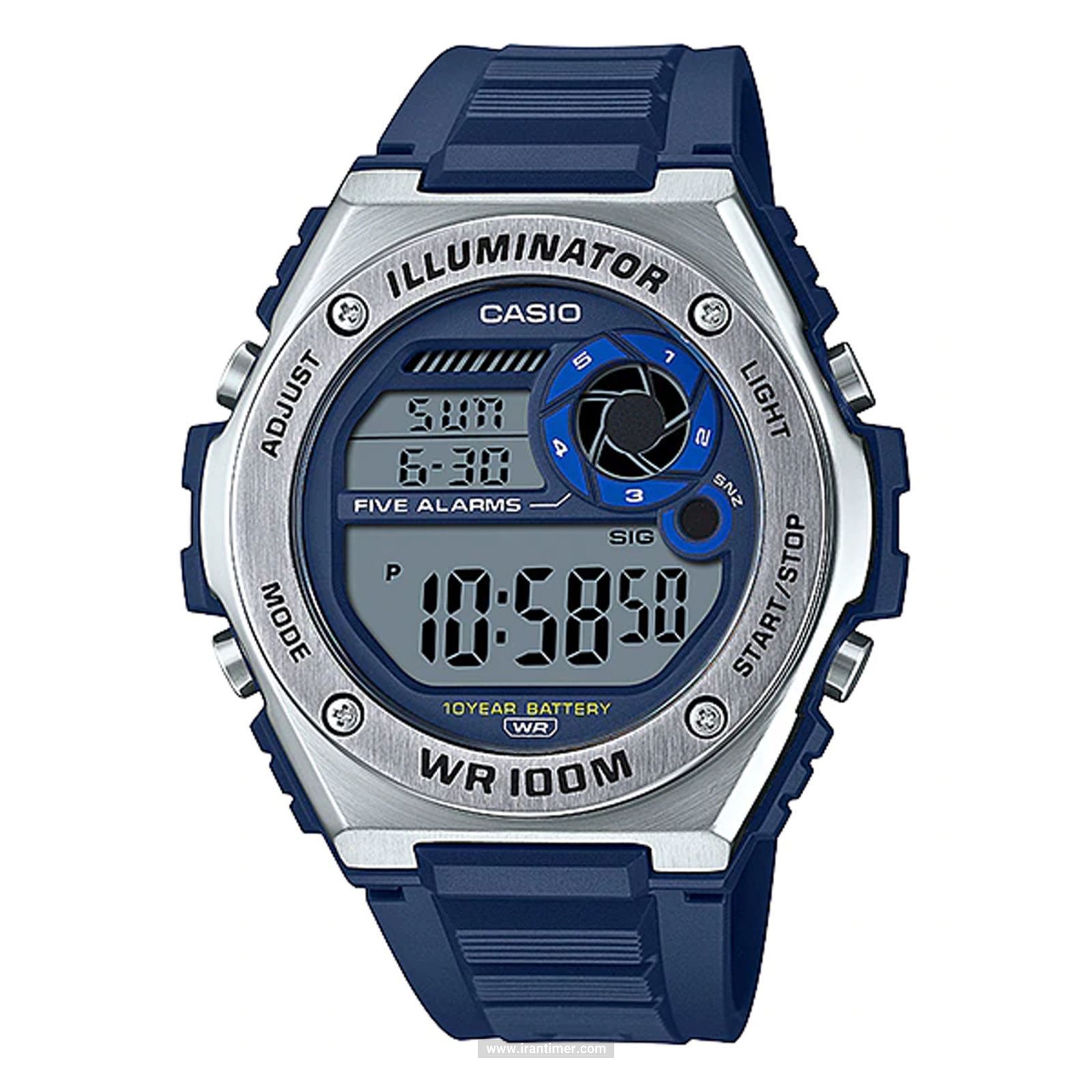 قیمت و خرید ساعت مچی مردانه کاسیو (CASIO) جنرال مدل MWD-100H-2AVDF اسپرت | اورجینال و اصلی