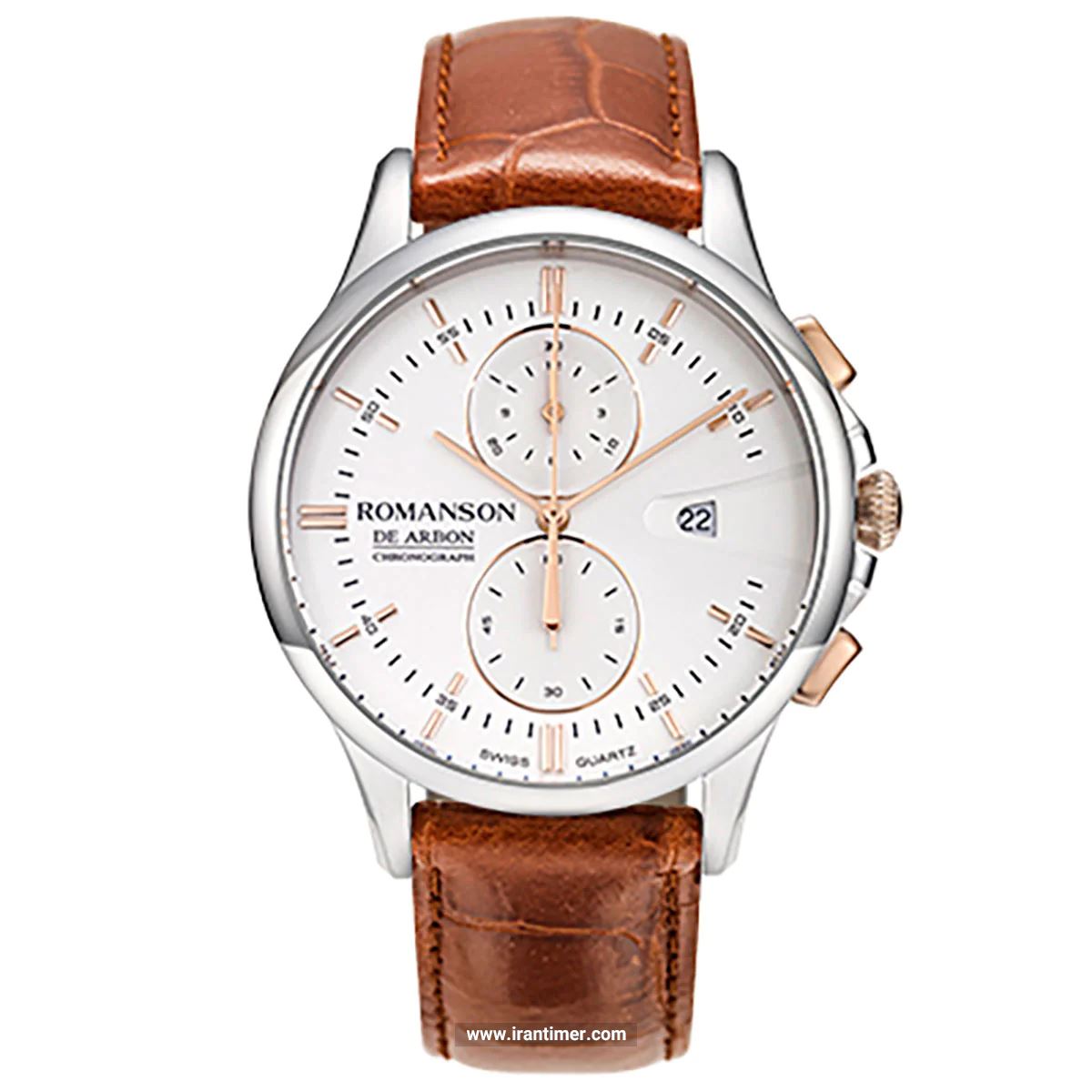 قیمت و خرید ساعت مچی مردانه رومانسون(ROMANSON) مدل CB5A09HMNJA1R5 کلاسیک | اورجینال و اصلی