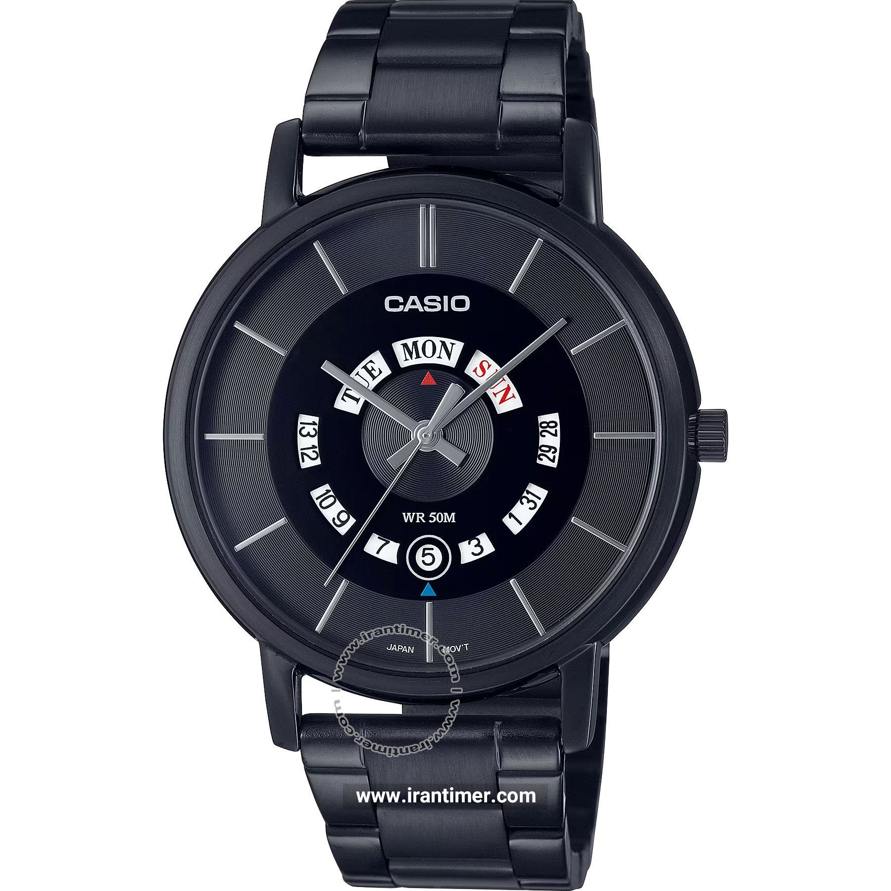 قیمت و خرید ساعت مچی مردانه کاسیو (CASIO) جنرال مدل MTP-B135B-1AVDF کلاسیک | اورجینال و اصلی