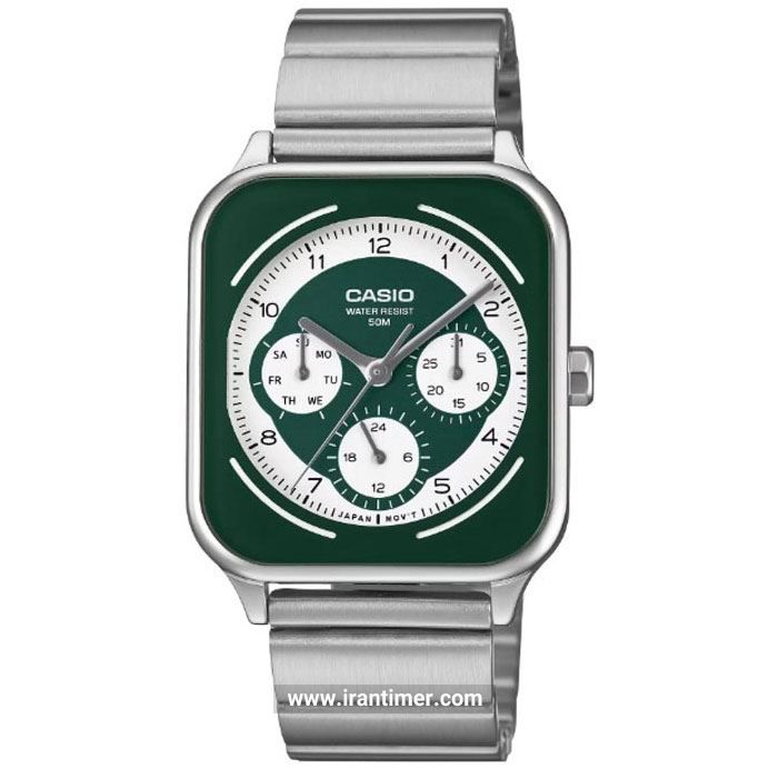 قیمت و خرید ساعت مچی مردانه کاسیو (CASIO) جنرال مدل MTP-M307D-3BVDF کلاسیک | اورجینال و اصلی