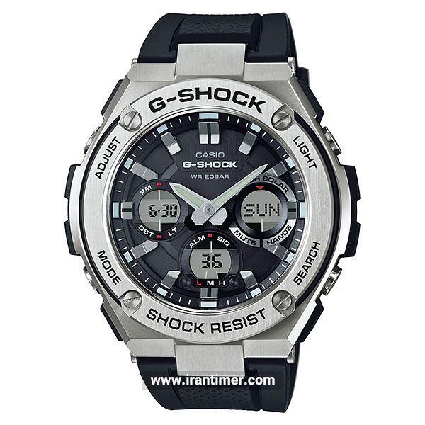 قیمت و خرید ساعت مچی مردانه کاسیو (CASIO) جی شاک مدل GST-S110-1AD اسپرت | اورجینال و اصلی