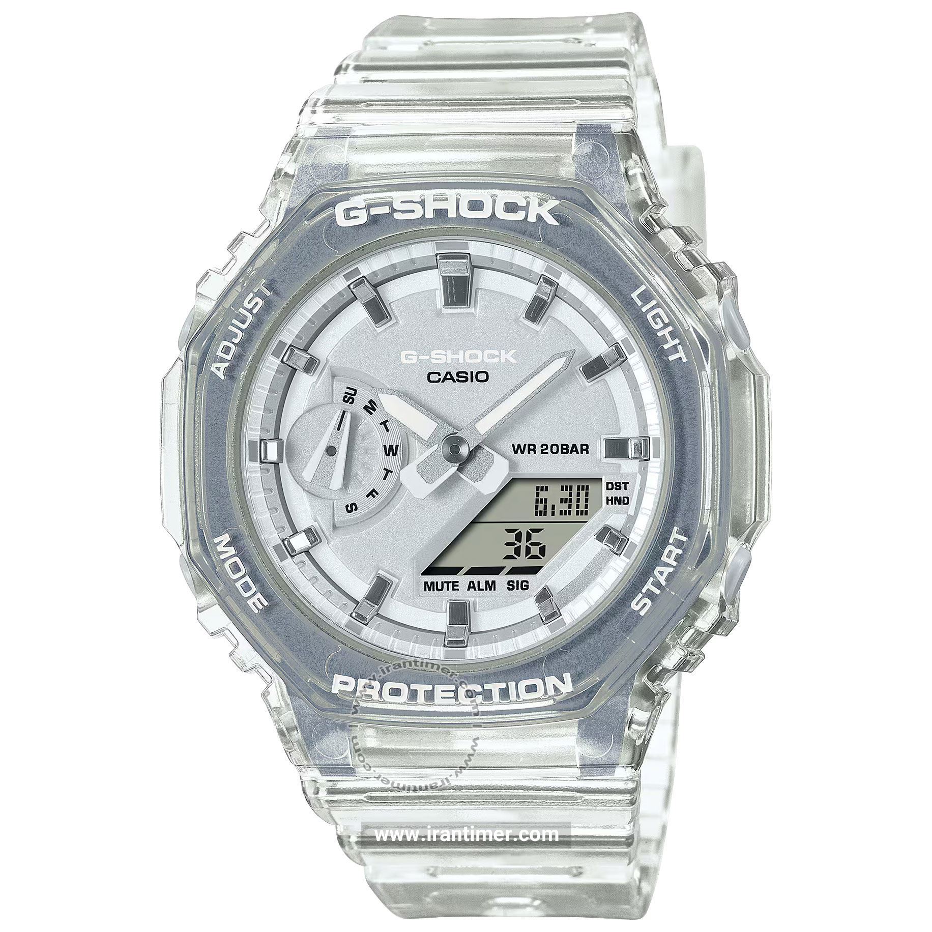 قیمت و خرید ساعت مچی مردانه زنانه کاسیو (CASIO) جی شاک مدل GMA-S2100SK-7ADR اسپرت | اورجینال و اصلی
