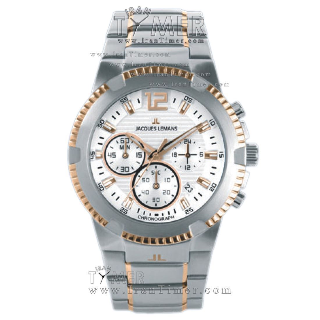قیمت و خرید ساعت مچی مردانه ژاک لمن(JACQUES LEMANS) مدل 1-1455K کلاسیک | اورجینال و اصلی