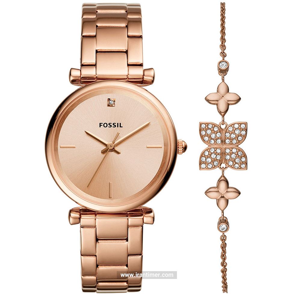 قیمت و خرید ساعت مچی زنانه فسیل(FOSSIL) مدل ES4685SET فشن | اورجینال و اصلی
