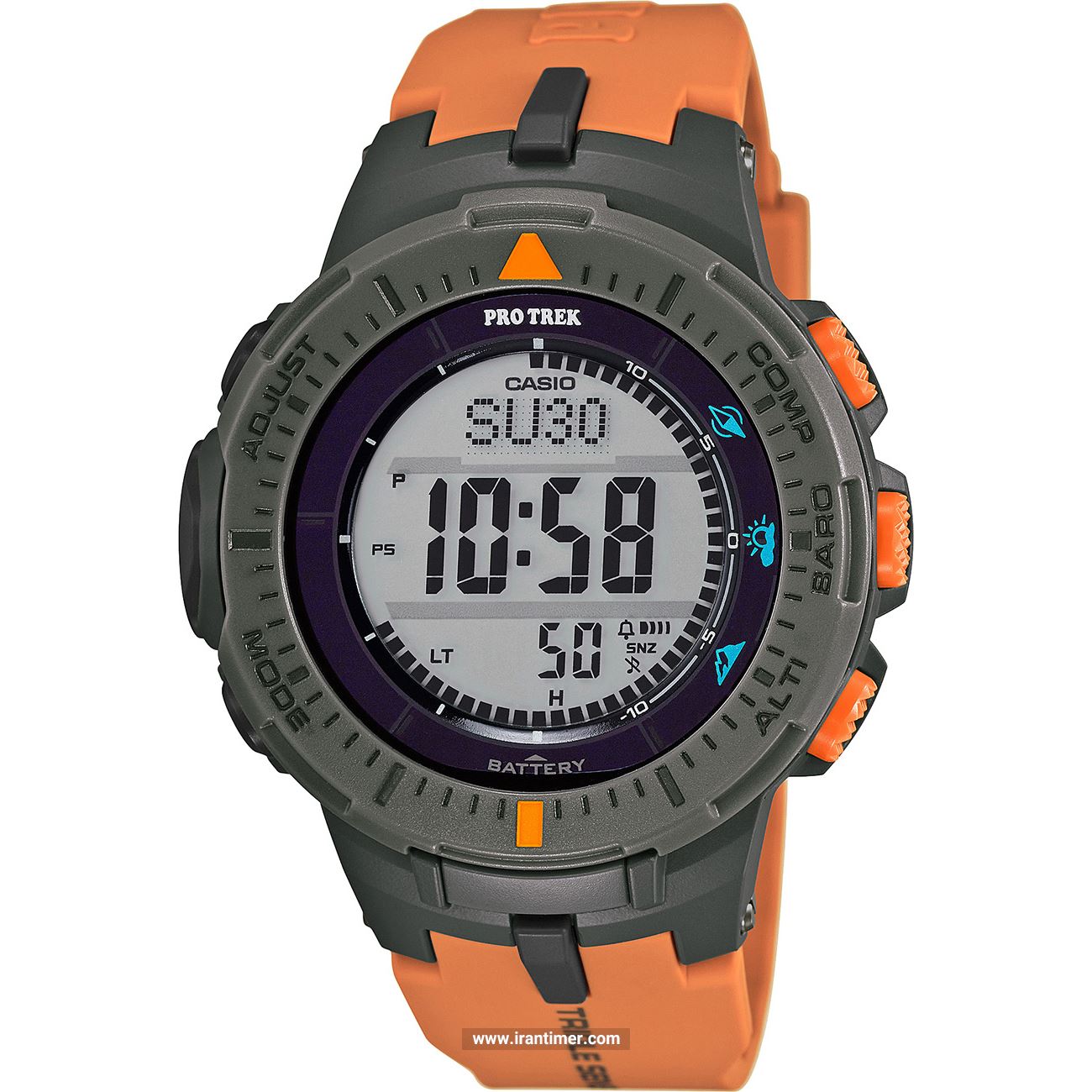 قیمت و خرید ساعت مچی مردانه کاسیو (CASIO) پروترک مدل PRG-300-4DR اسپرت | اورجینال و اصلی