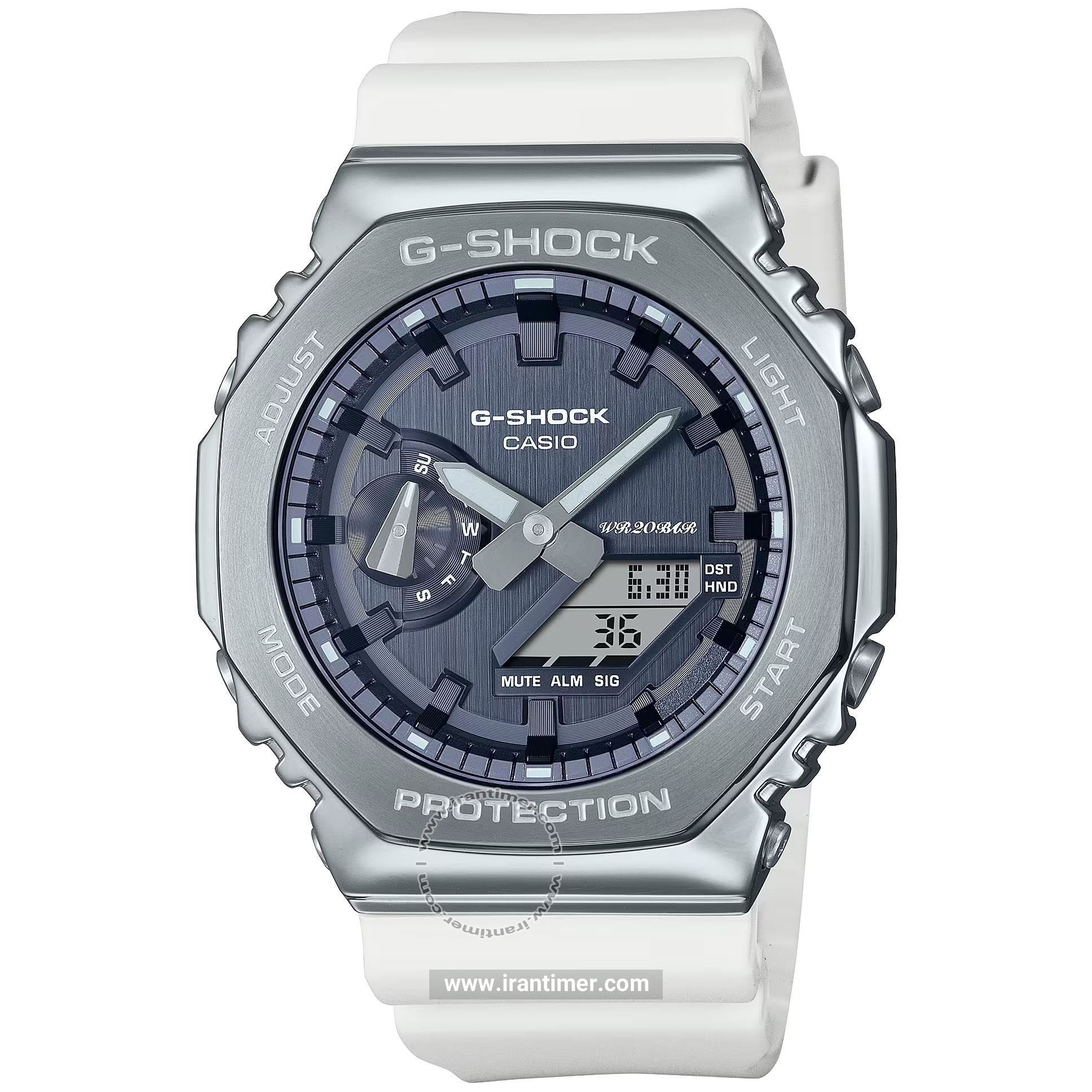 e7c6ee60bfc745e2a811d82480edd5ee قیمت و خرید ساعت مچی مردانه کاسیو (CASIO) جی شاک مدل GM-2100WS-7ADR اسپرت | اورجینال و اصلی - تصویر 1
