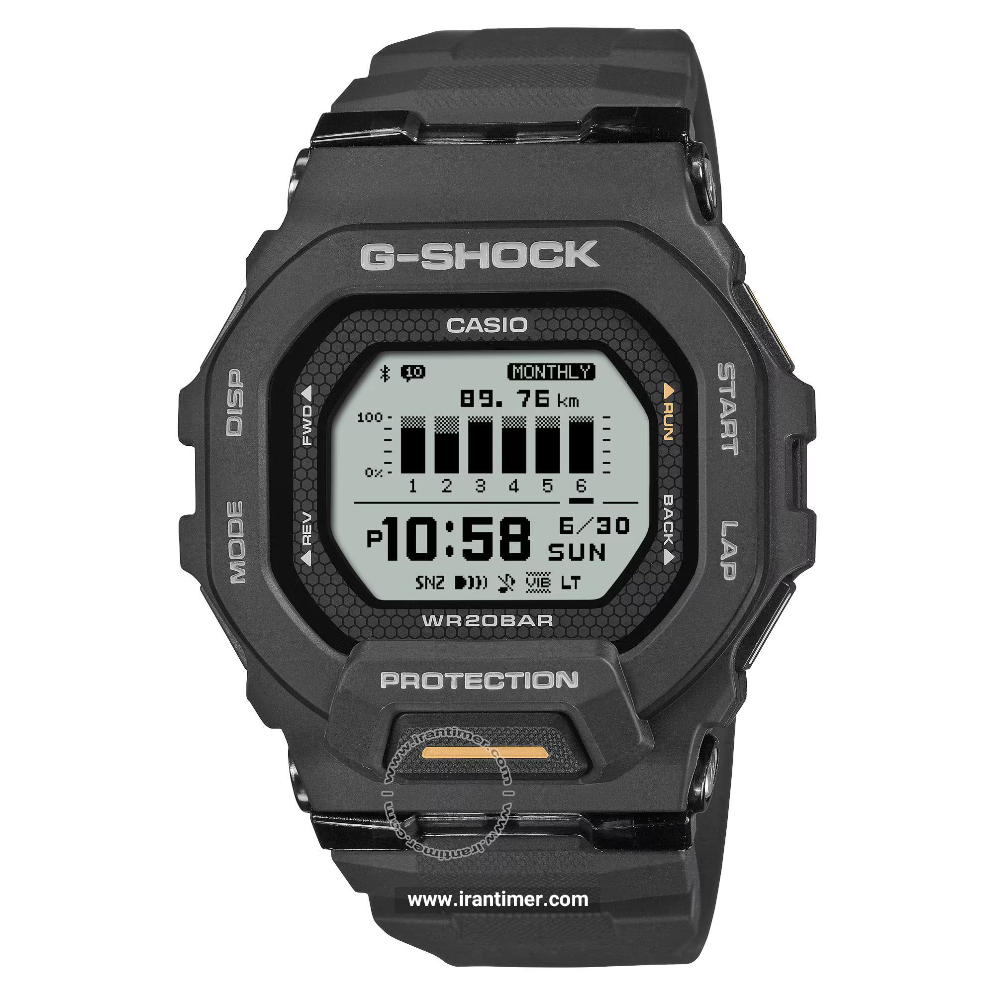 e828eb086dbd49a698d7d31dbf8bad74 قیمت و خرید ساعت مچی مردانه کاسیو (CASIO) جی شاک مدل GBD-200-1A1DR اسپرت | اورجینال و اصلی - تصویر 1