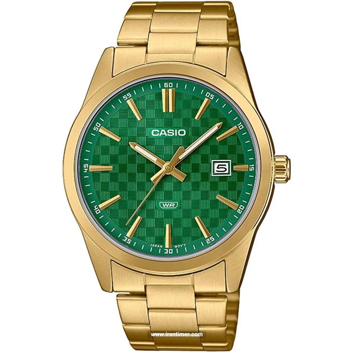 قیمت و خرید ساعت مچی مردانه کاسیو (CASIO) جنرال مدل MTP-VD03G-3AUDF کلاسیک | اورجینال و اصلی