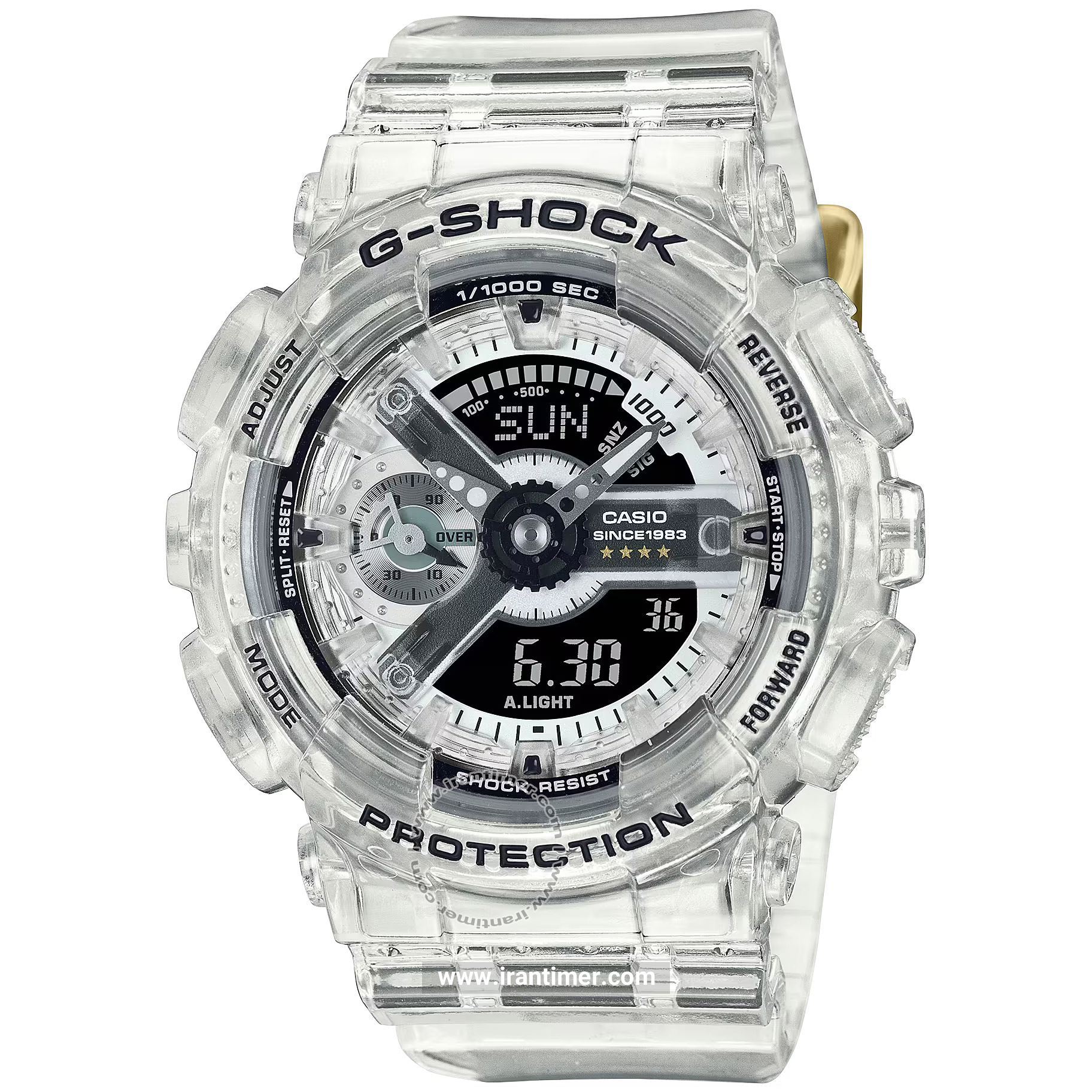 قیمت و خرید ساعت مچی زنانه کاسیو (CASIO) جی شاک مدل GMA-S114RX-7ADR اسپرت | اورجینال و اصلی
