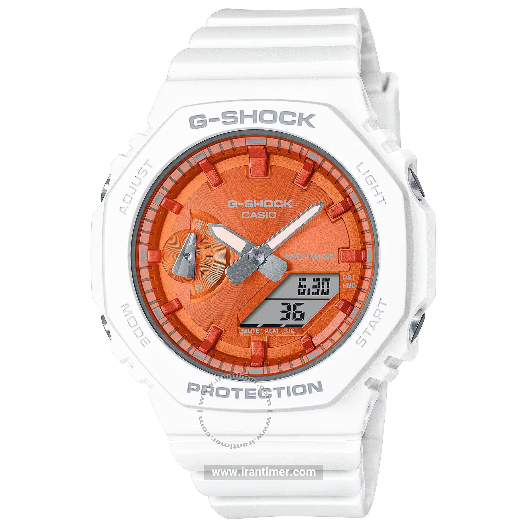 قیمت و خرید ساعت مچی زنانه کاسیو (CASIO) جی شاک مدل GMA-S2100WS-7ADR اسپرت | اورجینال و اصلی
