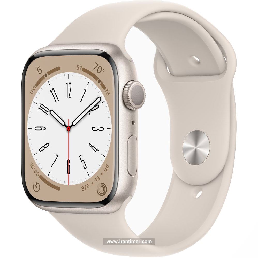 قیمت و خرید ساعت مچی مردانه زنانه اپل واچ(Apple Watch) مدل Series 8 45mm-Beige اسپرت | اورجینال و اصلی