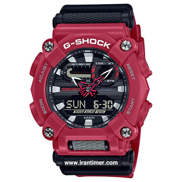 f195bd4431514e6488c46f83ade01336 قیمت و خرید ساعت مچی مردانه کاسیو (CASIO) جی شاک مدل GA-900-4ADR اسپرت | اورجینال و اصلی - تصویر 1