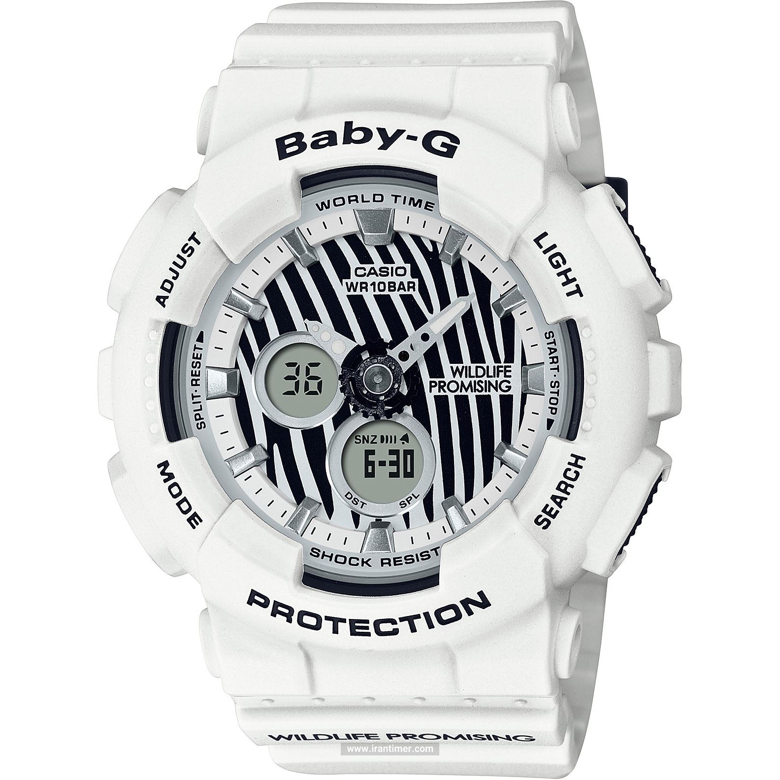 قیمت و خرید ساعت مچی کاسیو (CASIO) بیبی جی مدل BA-120WLP-7ADR اسپرت | اورجینال و اصلی