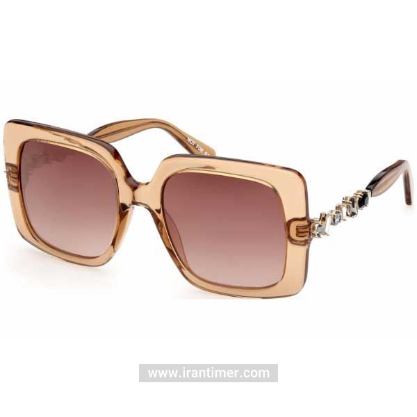 قیمت و خرید عینک آفتابی زنانه فشن (SWAROVSKI) مدل SK 0357 47E 54 | اورجینال و اصلی