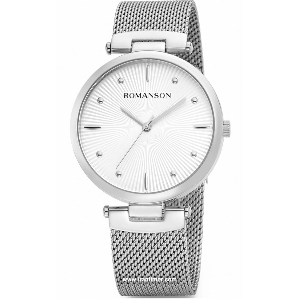 قیمت و خرید ساعت مچی زنانه رومانسون(ROMANSON) مدل RM0B12LLWWAS2W-W کلاسیک | اورجینال و اصلی